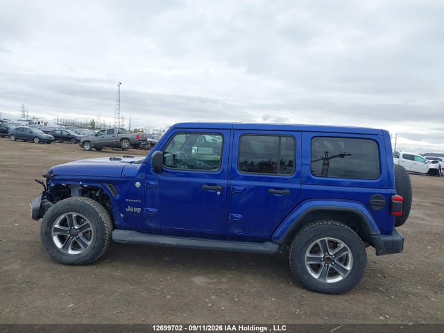 12699702 :رقم المزاد ، 1C4HJXEG1KW549138 vin ، 2019 Jeep Wrangler Unlimited Sahara مزاد بيع