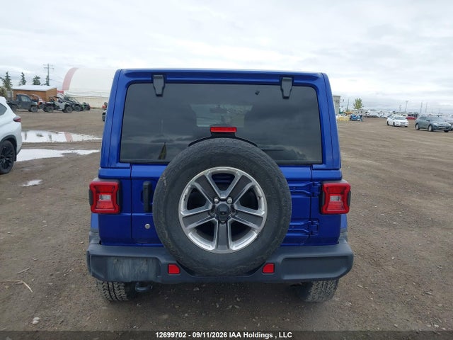 12699702 :رقم المزاد ، 1C4HJXEG1KW549138 vin ، 2019 Jeep Wrangler Unlimited Sahara مزاد بيع