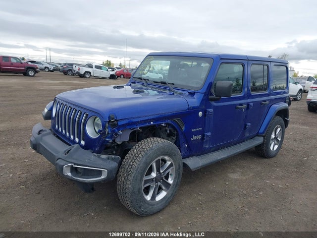 12699702 :رقم المزاد ، 1C4HJXEG1KW549138 vin ، 2019 Jeep Wrangler Unlimited Sahara مزاد بيع
