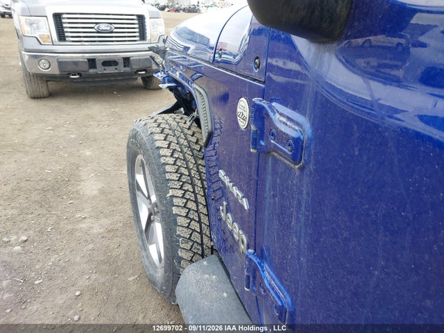 12699702 :رقم المزاد ، 1C4HJXEG1KW549138 vin ، 2019 Jeep Wrangler Unlimited Sahara مزاد بيع