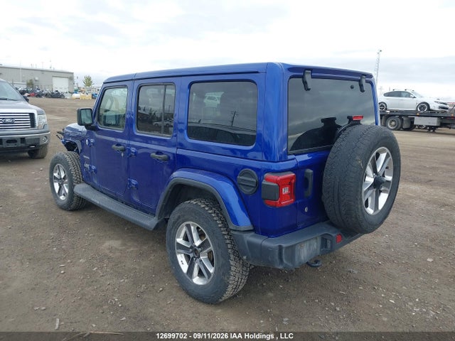 12699702 :رقم المزاد ، 1C4HJXEG1KW549138 vin ، 2019 Jeep Wrangler Unlimited Sahara مزاد بيع