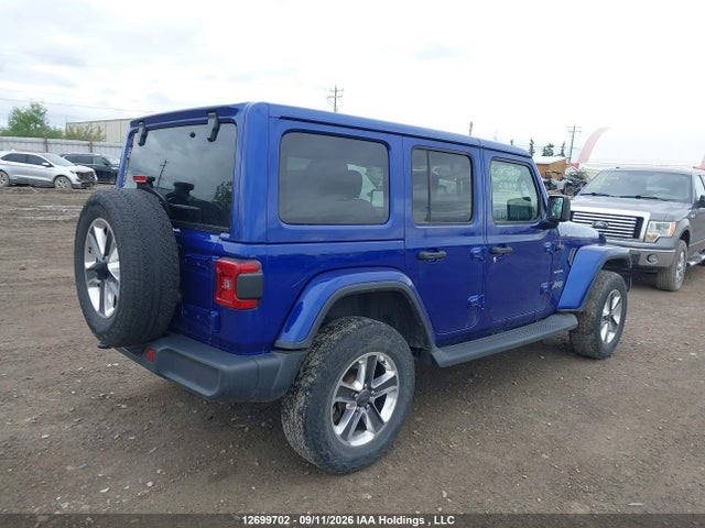 12699702 :رقم المزاد ، 1C4HJXEG1KW549138 vin ، 2019 Jeep Wrangler Unlimited Sahara مزاد بيع