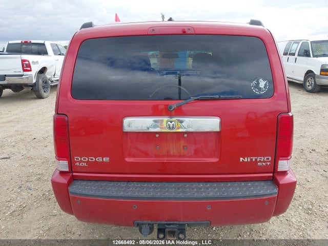 12668492 :رقم المزاد ، 1D4PU5GX6AW120972 vin ، 2010 Dodge Nitro Sxt مزاد بيع