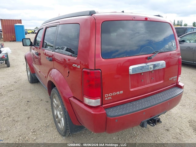 12668492 :رقم المزاد ، 1D4PU5GX6AW120972 vin ، 2010 Dodge Nitro Sxt مزاد بيع