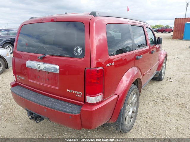 12668492 :رقم المزاد ، 1D4PU5GX6AW120972 vin ، 2010 Dodge Nitro Sxt مزاد بيع
