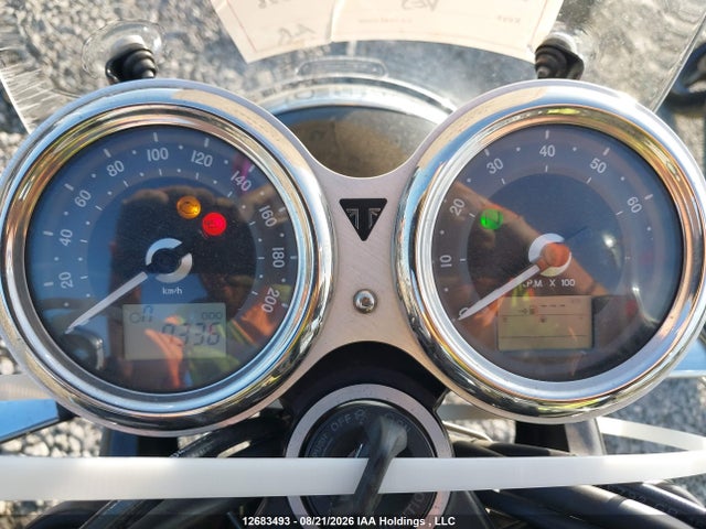 12683493 :رقم المزاد ، SMTD10GN4KT944760 vin ، 2019 Triumph Motorcycle Bonneville T100 مزاد بيع