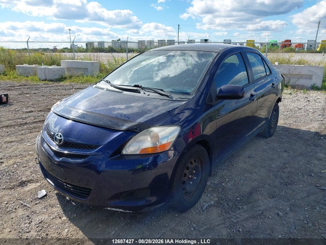 12687427 :رقم المزاد ، JTDBT923981215958 vin ، 2008 Toyota Yaris مزاد بيع