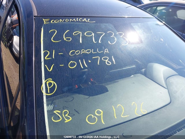 Продажа на аукционе авто 2021 Toyota Corolla Hybrid, vin: JTDBAMDE4MJ011781, номер лота: 12699733