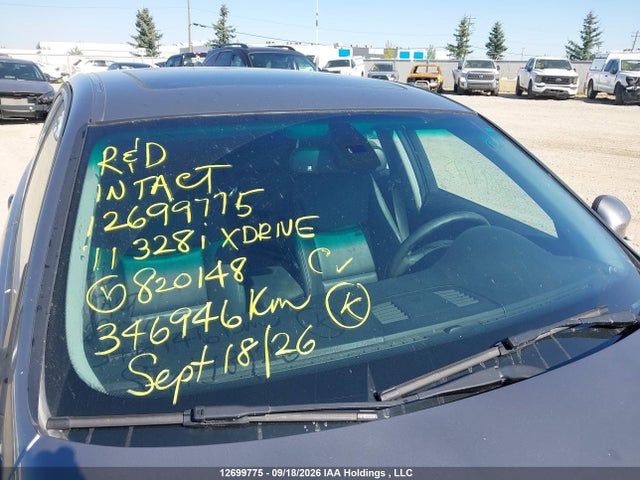 Aukcja sprzedaży 2011 Bmw 328i Xdrive, vin: WBAPK7C56BA820148, numer aukcji: 12699775