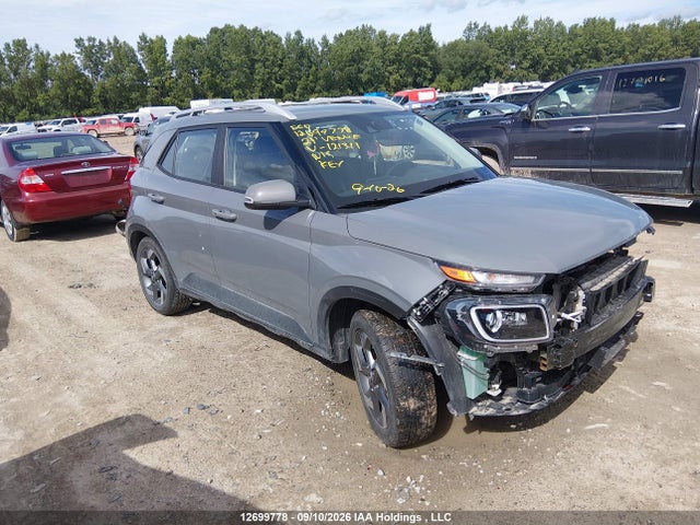 2021 Hyundai Venue Ultimate With Black Interior მანქანა იყიდება აუქციონზე, vin: KMHRC8A36MU121311, აუქციონის ნომერი: 12699778