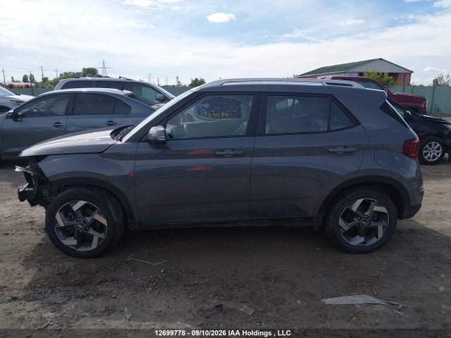 2021 Hyundai Venue Ultimate With Black Interior მანქანა იყიდება აუქციონზე, vin: KMHRC8A36MU121311, აუქციონის ნომერი: 12699778