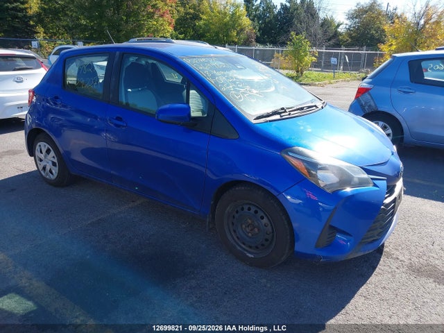 12699821 :رقم المزاد ، VNKKTUD37JA092271 vin ، 2018 Toyota Yaris Le مزاد بيع