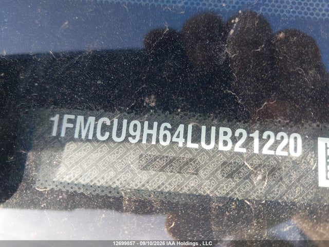 Ford ESCAPE SEL 2020 1FMCU9H64LUB21220 Image 9