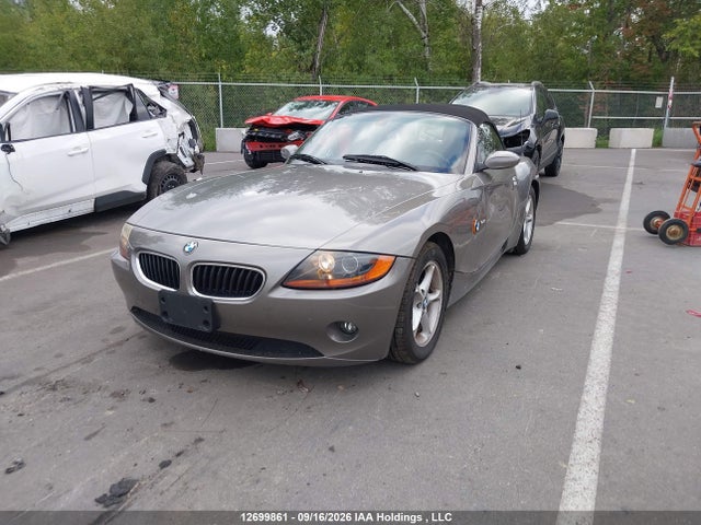 2004 Bmw Z4 2.5i მანქანა იყიდება აუქციონზე, vin: 4USBT33514LR69023, აუქციონის ნომერი: 12699861