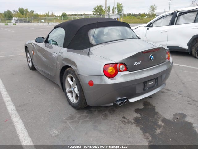 2004 Bmw Z4 2.5i მანქანა იყიდება აუქციონზე, vin: 4USBT33514LR69023, აუქციონის ნომერი: 12699861