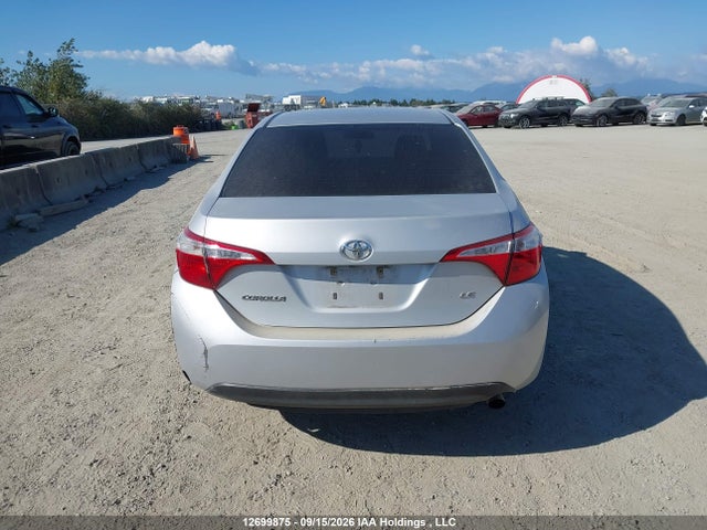 Aukcja sprzedaży 2015 Toyota Corolla Le, vin: 2T1BURHEXFC336237, numer aukcji: 12699875