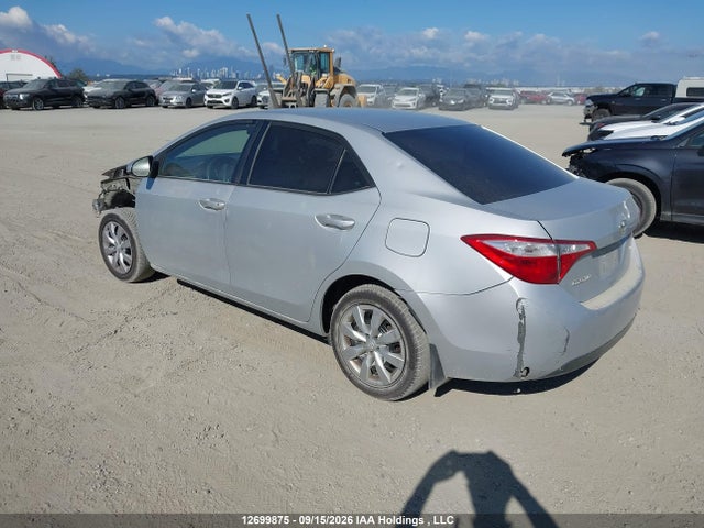 Aukcja sprzedaży 2015 Toyota Corolla Le, vin: 2T1BURHEXFC336237, numer aukcji: 12699875