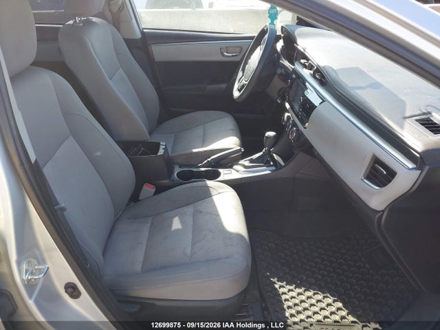 Aukcja sprzedaży 2015 Toyota Corolla Le, vin: 2T1BURHEXFC336237, numer aukcji: 12699875