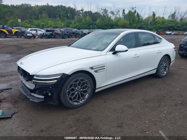 2024 Genesis G80 Advanced მანქანა იყიდება აუქციონზე, vin: KMTGB4SCXRU241093, აუქციონის ნომერი: 12699887
