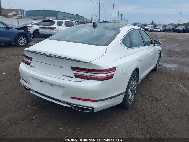 2024 Genesis G80 Advanced მანქანა იყიდება აუქციონზე, vin: KMTGB4SCXRU241093, აუქციონის ნომერი: 12699887