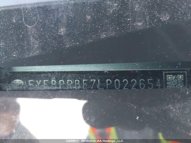 5YFBPRBE7LP022654 Toyota COROLLA L