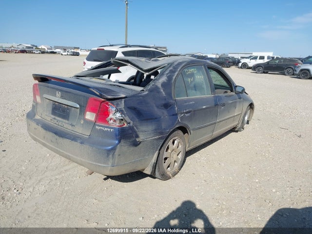 Продажа на аукционе авто 2003 Honda Civic Lx, vin: 2HGES16823H919499, номер лота: 12699915