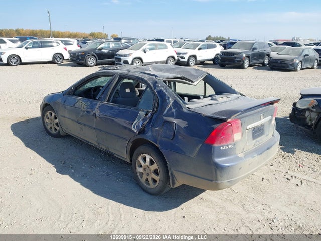 Продажа на аукционе авто 2003 Honda Civic Lx, vin: 2HGES16823H919499, номер лота: 12699915