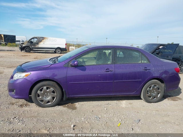 2009 Toyota Corolla Le მანქანა იყიდება აუქციონზე, vin: 2T1BU40E99C047224, აუქციონის ნომერი: 12699942