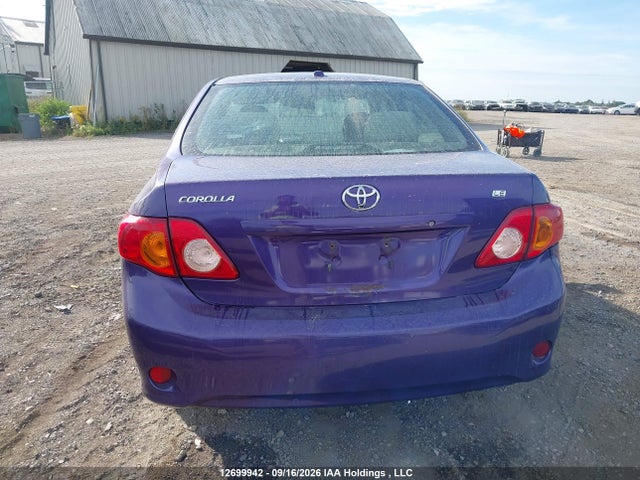 2009 Toyota Corolla Le მანქანა იყიდება აუქციონზე, vin: 2T1BU40E99C047224, აუქციონის ნომერი: 12699942