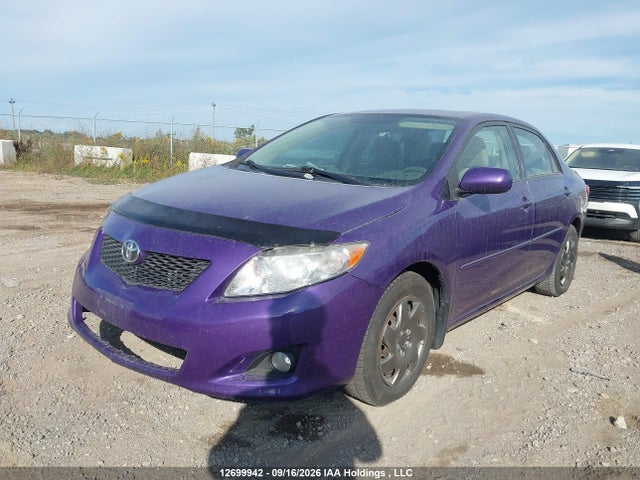 2009 Toyota Corolla Le მანქანა იყიდება აუქციონზე, vin: 2T1BU40E99C047224, აუქციონის ნომერი: 12699942