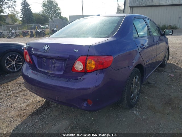 2009 Toyota Corolla Le მანქანა იყიდება აუქციონზე, vin: 2T1BU40E99C047224, აუქციონის ნომერი: 12699942
