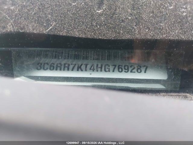 3C6RR7KT4HG769287 RAM 1500 St