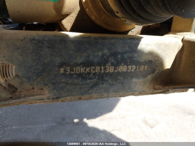 12699951 :رقم المزاد ، 3JBKKCP13BJ003210 vin ، 2011 Can-am Commander 1000 Xt مزاد بيع