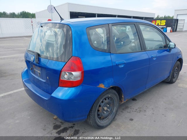 2007 Honda Fit Lx მანქანა იყიდება აუქციონზე, vin: JHMGD38447S802964, აუქციონის ნომერი: 12653910