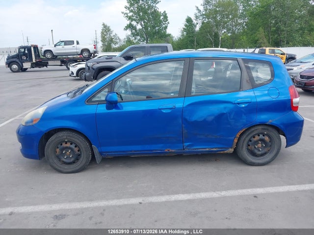 2007 Honda Fit Lx მანქანა იყიდება აუქციონზე, vin: JHMGD38447S802964, აუქციონის ნომერი: 12653910