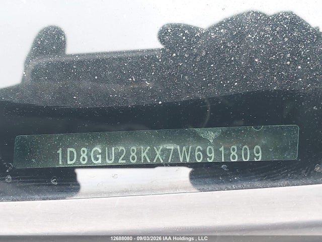 Aukcja sprzedaży 2007 Dodge Nitro Se/sxt, vin: 1D8GU28KX7W691809, numer aukcji: 12688080
