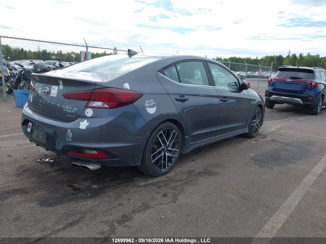 Продаж на аукціоні авто 2019 Hyundai Elantra Sport, vin: KMHD04LB9KU828500, номер лоту: 12699962