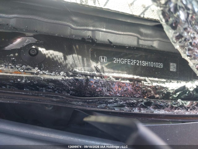 Aukcja sprzedaży 2025 Honda Civic, vin: 2HGFE2F21SH101029, numer aukcji: 12699974