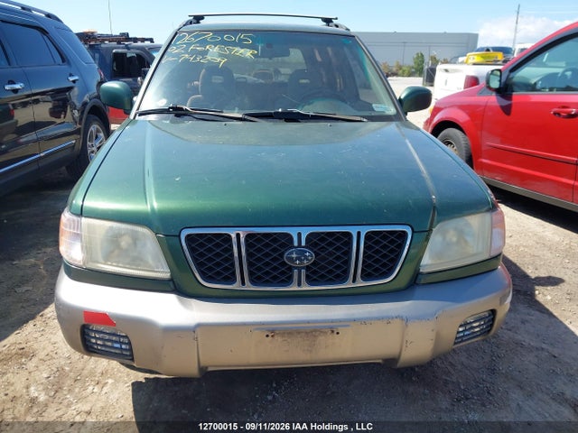 Продажа на аукционе авто 2002 Subaru Forester, vin: JF1SF65512H743209, номер лота: 12700015