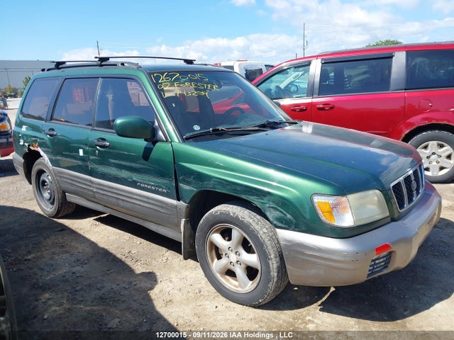 Продажа на аукционе авто 2002 Subaru Forester, vin: JF1SF65512H743209, номер лота: 12700015