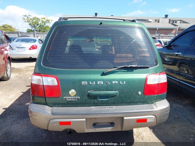 Продажа на аукционе авто 2002 Subaru Forester, vin: JF1SF65512H743209, номер лота: 12700015