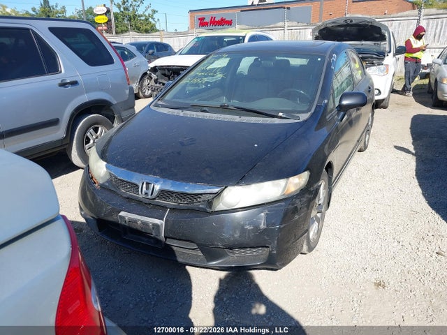 12700016 :رقم المزاد ، 2HGFA160X9H020691 vin ، 2009 Honda Civic Ex-l مزاد بيع