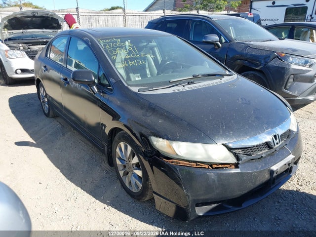 12700016 :رقم المزاد ، 2HGFA160X9H020691 vin ، 2009 Honda Civic Ex-l مزاد بيع