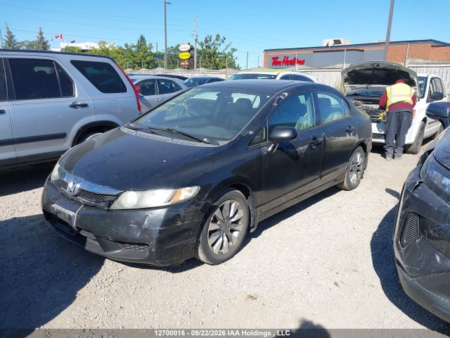 12700016 :رقم المزاد ، 2HGFA160X9H020691 vin ، 2009 Honda Civic Ex-l مزاد بيع