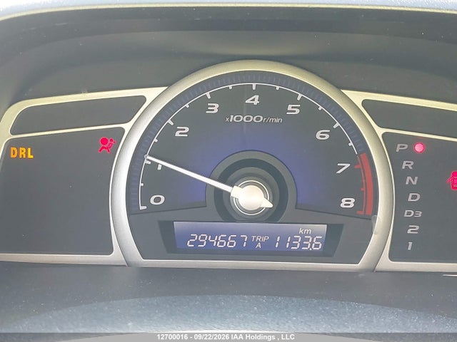 12700016 :رقم المزاد ، 2HGFA160X9H020691 vin ، 2009 Honda Civic Ex-l مزاد بيع