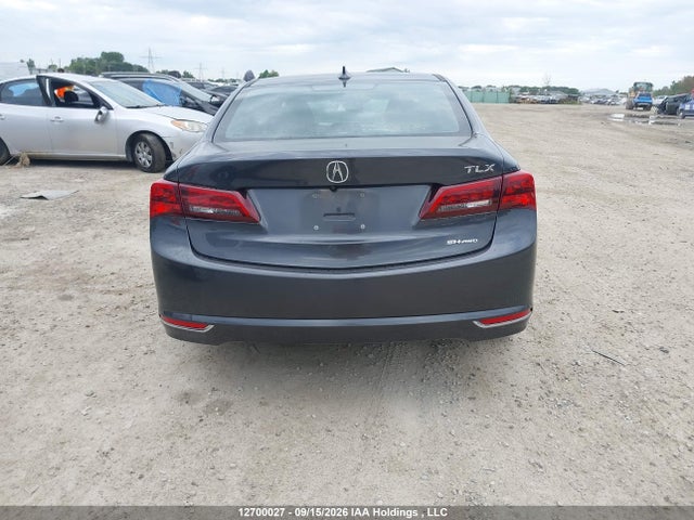 12700027 :رقم المزاد ، 19UUB3F54GA800452 vin ، 2016 Acura Tlx Tech مزاد بيع