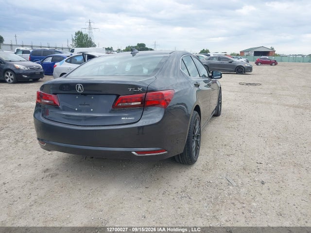 12700027 :رقم المزاد ، 19UUB3F54GA800452 vin ، 2016 Acura Tlx Tech مزاد بيع