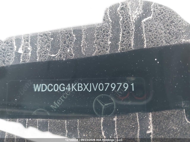 WDC0G4KBXJV079791 Mercedes-Benz Glc 300 4matic