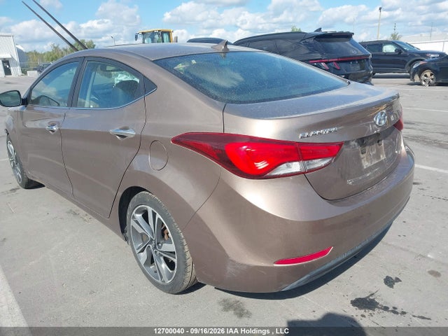 2014 Hyundai Elantra Limited მანქანა იყიდება აუქციონზე, vin: KMHDH4AH7EU068586, აუქციონის ნომერი: 12700040