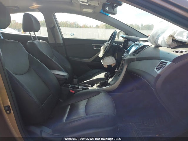 2014 Hyundai Elantra Limited მანქანა იყიდება აუქციონზე, vin: KMHDH4AH7EU068586, აუქციონის ნომერი: 12700040